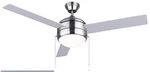 Used Canarm Inc CF48CA33BN Calibre Iii Blade Ceiling Fan With Light KIT-12. Fixed Price $273.00.