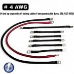 94 And Up Ezgo Golf Cart Battery Cables Awg Gauge 8 Pcs. Sae J1127 Rated. Fixed Price $40.92.