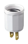 Lampholder Adapter White. Fixed Price $16.80.