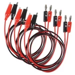 Diann 6PCS Banana Plug Alligator Clip Test Cable 4MM Leads. Fixed Price $11.98.