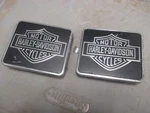 Nos Harley Davidson Saddle Bag Badge Medallion Plates Shovelhead 90951-79 Qty 2. Fixed Price $199.95.