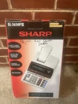 Sharp EL-2630PIII Printing Calculator Open Box. Fixed Price $65.00.