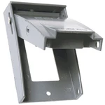 Hubbell 5028-5 Cover, 4-1/2 In 2-3/4 W, Metal, Gray, Powder-coated. Fixed Price $20.61.