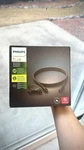 New Philips Hue 8 Ft.outdoor Low Voltage Black Cable Extesion & T-part (1-PACK). Fixed Price $5.99.