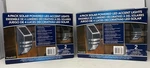 Paradise 4 Pack Solar Powered New Led Accent/motion Security Lights Lot Of 2. Fixed Price $74.15.