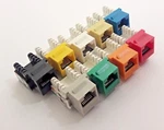 CAT5E RJ45 Keystone Jack 110 Punch Down Network Snap-in Insert 1-100 Pack Lot. Fixed Price $69.49.