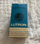 Fandial Lutron Speed Control 120V 60HZ FS-5F. Fixed Price $25.00.