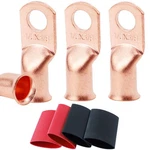 Tkdmr 4PCS 1/0 AWG-3/8 Battery Lugs,heavy Duty Wire Lugs,ring Terminals,batte.... Fixed Price $15.72.
