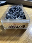 Lot Of Ten (10) Motorola MV209, Silicon Epicap Diodes, In TO-92 Cases. Fixed Price $16.95.