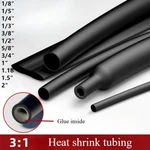 Black Heat Shrink Tubing Tube Dual Wall 3:1 Adhesive Glue Lined Waterproof. Fixed Price $59.88.