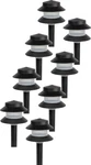 Greenlighting Paradise Low Voltage Outdoor Pathway Lights, 8 Pack, Black. Fixed Price $133.89.