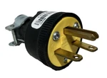 Cooper Straight Blade Rubber Plug Nema 6-15P 15A 250V 1711 Bulk Discounts Avail. Fixed Price $6.99.