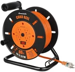 Dewenwils Open Cord Reel 80 Ft Extension 14/3 Sjtw 13 Amp Circuit Breaker. Fixed Price $69.99.