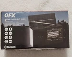 Qfx R-36 3-IN-1 Solar Radio Am/fm SW1-SW4 6-BAND With Flashlight Usb/sd. Fixed Price $23.90.