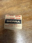 Sierra 1091-W Nib Low Voltage Control Switch 3A 24V See Pics #A5. Fixed Price $15.00.