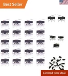 20PCS Micro Switch Ac 1A 125V 3PIN Spdt No+nc Hinge Lever Momentary Push Butt.... Fixed Price $21.73.