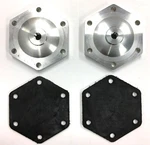 Quincy Unloader Cover Plate With Diaphragm # 1818B & 1855 ( 2 Pack ) New. Fixed Price $79.00.