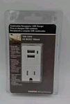 Cooper - TR7740W Combination Usb Charger Receptacle 15A 125V Lot Of 3. Fixed Price $24.99.