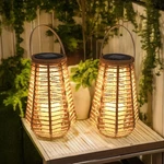 Solar Led Garden Lantern, Waterproof Outdoor Light For Patio, Pathway & Yard. Fixed Price $9.99.