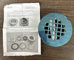 Csi Bathware 2" Stainless Steel Bathroom Floor No-caulk Shower Stall Drain. Fixed Price $12.50.