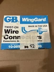 (52) Gb Winggard Wire Connectors 10-089 Nos. Fixed Price $25.99.