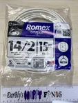 Southwire 15-FT 14/2 Romex Simpull Indoor Copper Nm-b Cable New. Fixed Price $12.95.