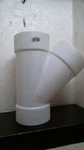 Genova S410404 4" Styrene 90 Sanitary Street Elbow, Free Shipping. Fixed Price $10.00.
