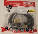 Petra Electric Dryer Cord 30A 250V 6 Ft. 1.83M 902024 (new In Package). Fixed Price $23.39.