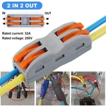 Fast Wire Cable Connectors Universal Compact Conductor Push-in Terminal Block. Fixed Price $35.49.