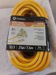 Southwire Tri-source 4187SW8802 Type Sjtw Extension Cord With Lighted End 25'. Fixed Price $50.00.