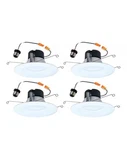 Halo Lt 5/6 In. Led Retrofit Module With Baffle Trim 5CCT 750LM (4 Pack). Fixed Price $29.75.