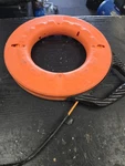 Klein Tools 56383 Multi-groove Fiberglass Fish Tape W/ Nylon Tip 100' Length. Fixed Price $45.00.