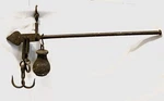 Antique John Westwood #110 Cast Iron Scale Balance Beam Slide Farm Industrial. Fixed Price $53.99.