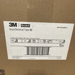 Scotch Super 33+1.5IN 44FT,VINYL Electrical Tape, BLACK,101741-BOX Of Rolls. Fixed Price $80.00.