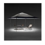 Ozark Trail 14X14 Instant Canopy W/ Built-in Led, Vent, Pocket Blue/gray. Fixed Price $140.00.