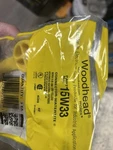 New Woodhead 15W33 20A 125V Nema 5-20R Yellow Rubber Watertite Connector. Fixed Price $25.00.