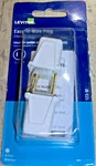 Pack Easy Wire White Electric Lamp Appliance Cord Plugs Leviton 123W. Fixed Price $18.80.
