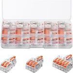 Gkeemars 26PCS Compact Splicing Connectors Wire Kit 2, 3 And Clear. Fixed Price $21.81.