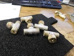 Lot Of Amphenol Model: 49199M-358 Tee Connectors. Qty. 5. New Old Stock. Fixed Price $12.99.