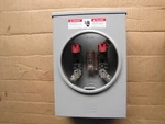 New Open Box Murray SJ102AX Ring Type Meter Socket 135AMP/OUTDOOR Enclosure. Fixed Price $45.00.