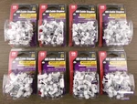 200PK Gardner Bender 1/2" Plastic Nm Cable Staples, White, PS-1550TD, New A4. Fixed Price $11.99.