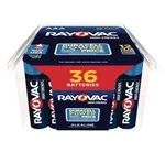 Rayovac 36PPK Alkaline Aaa Batteries (36/PACK) Exp 12/36. Fixed Price $11.99.