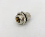 New Amp Tyco Electronics 1838891-3 M12 Female Panel Mount Connector No Box. Fixed Price $29.95.