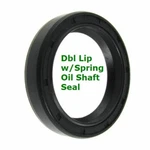 Oil Shaft Seal 1-3/8" X 2-1/16" 1/4" Double Lip Tc. Fixed Price $11.90.