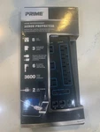 Prime PB523118 Black Multimedia Surge Protector. Fixed Price $39.99.