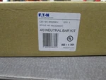Eaton Nsb BR40NEU, 4/0 Neutral Bar Kits For Load Centers And Panelboards New. Fixed Price $46.35.
