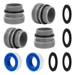 Hose Conversion Adapters Kit Compatible With Intex Coleman 4560 40MM To 1/2. Fixed Price $18.29.