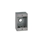 Teddico Electrical B-5V, 1/2" Hub, 1-GANG, Weatherproof Outlet Box, Pc. Fixed Price $8.66.