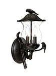 Acclaim Lighting 7551 Black/clear Avian 2-LIGHT 16.5"H Outdoor Wall Sconce. Fixed Price $110.00.