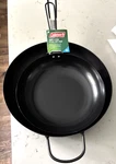 New Coleman 12 9 Set Non Stick Steel Fry Pan Fold Away Vinyl Coated Handle. Fixed Price $33.95.